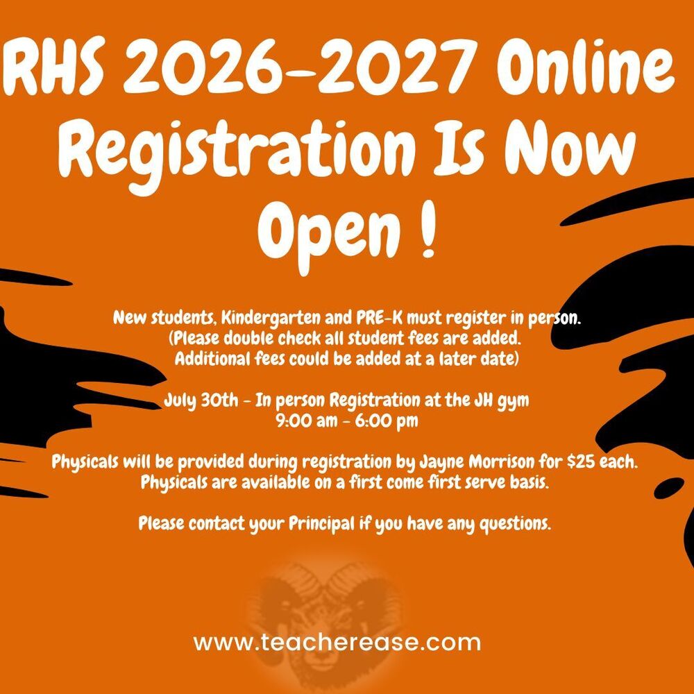 2026-2027 Online Registration