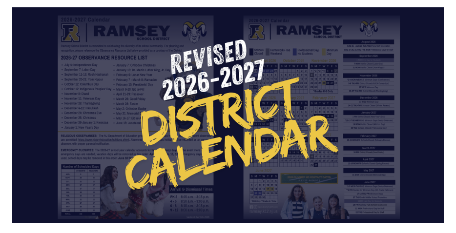 Revised District Calendar