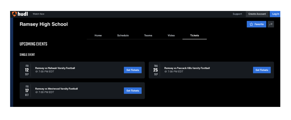 Ticket Sales 