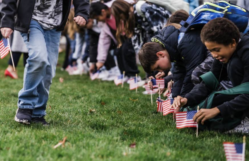 Veterans Day Event at Dater School