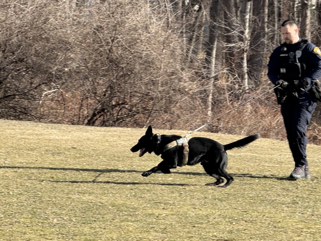 K-9 Police Unit Visit