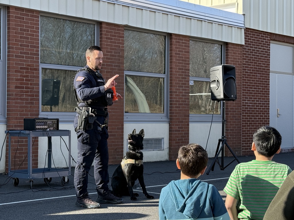 K-9 Police Unit Visit