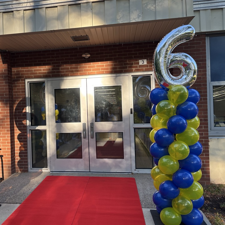 Smith School pulled out the red carpet for our incoming 6th graders! Letβs crush this year, Rams!