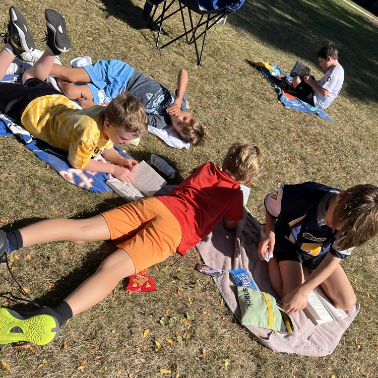 children reading