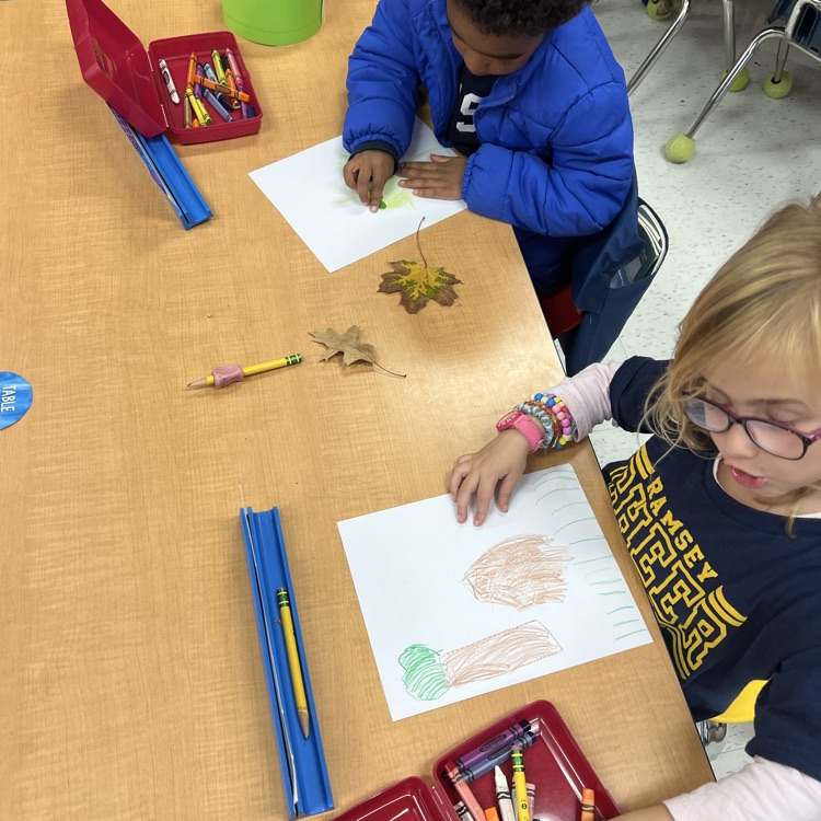 "Fall creativity in full color πβ¨KP students gathered beautiful autumn