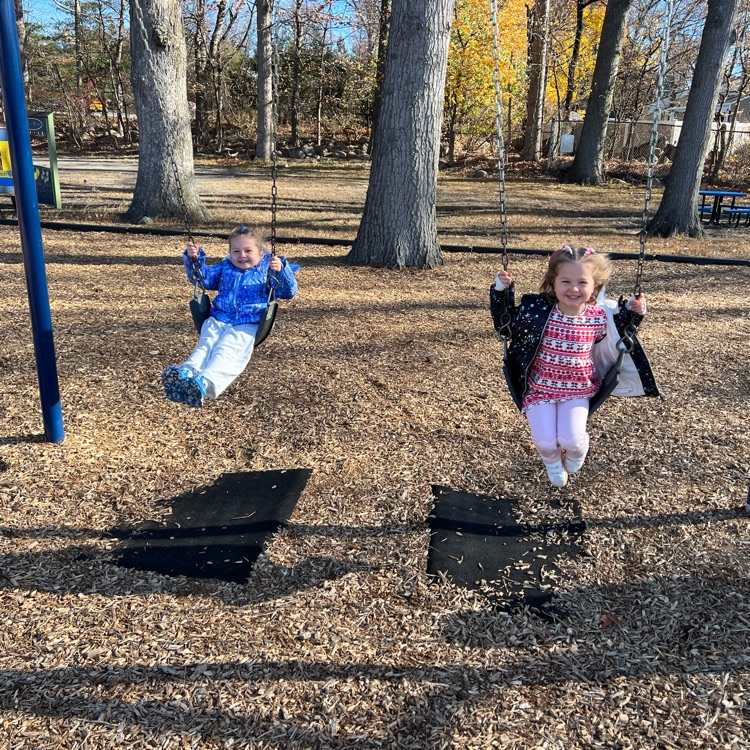 Tisdale kindergarteners soaking up the last warm days, running and laughing around the playground before winter arrives!💙