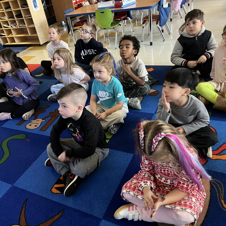 Box breathing in KP! Our Tisdale kindergarteners are building strong emotional-regulation skills by learning to pause, breathe, and reset