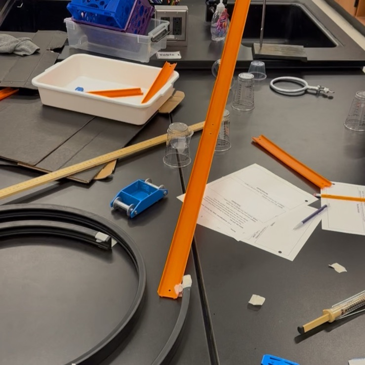 Testing their design.