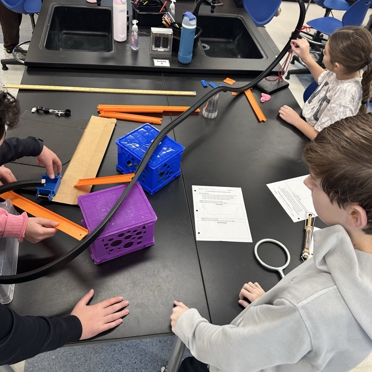 Testing their design.