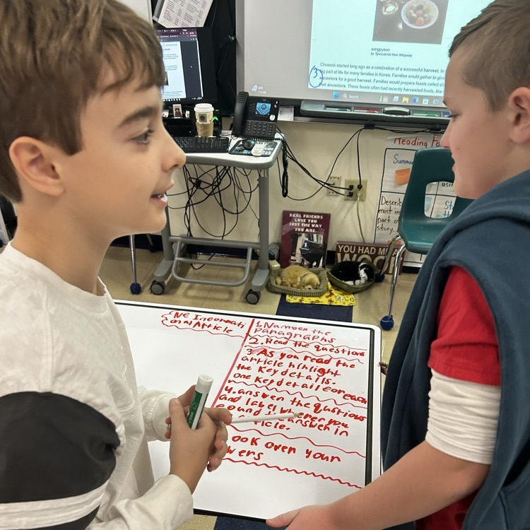 students are using reading strategies that were taught in a mini lesson.