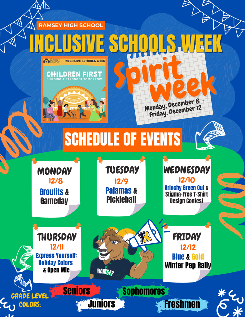 Inclusive Schools week flyer