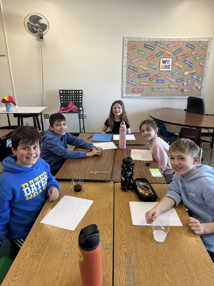 STEM Starters Club experiment 