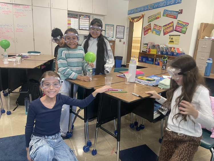 STEM Starters Club experiment 