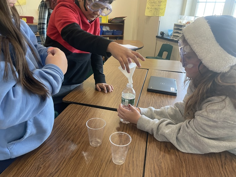 STEM Starters Club experiment 