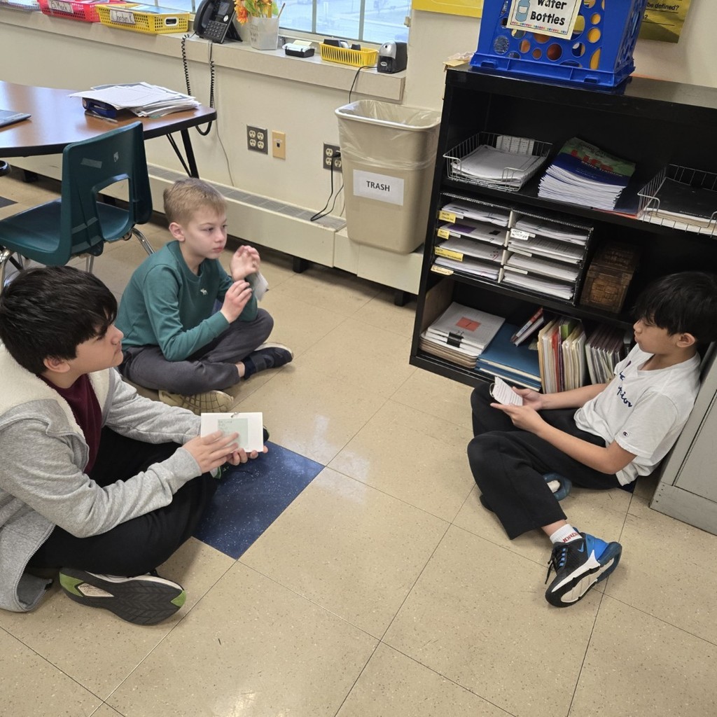 5GT practices and gives feedback in small groups before "The Big Day!"