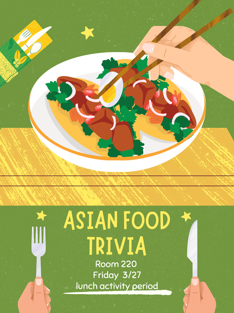 Asian food trivia