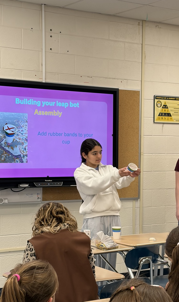 STEM Starters with a Ramsey Girl Scouts troop
