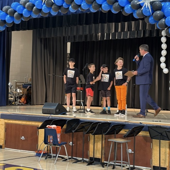 I’m a proud coteaching in my math class because some of my boys performed in front of the school !
