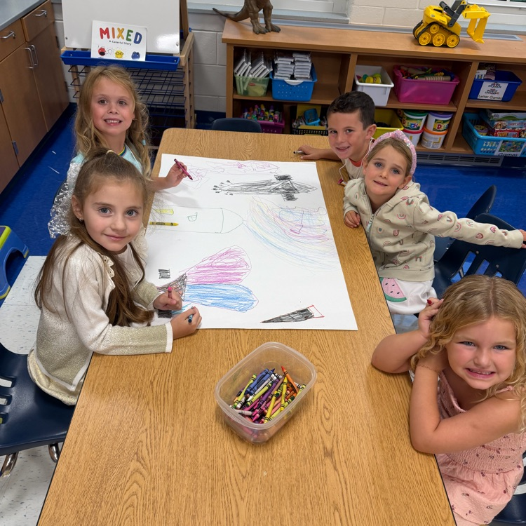 Little smiles, new friendships, and so much joy! 💛 Our kindergarteners are settling into their new classrooms and making memories together!