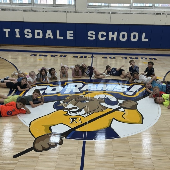 students on gym floor