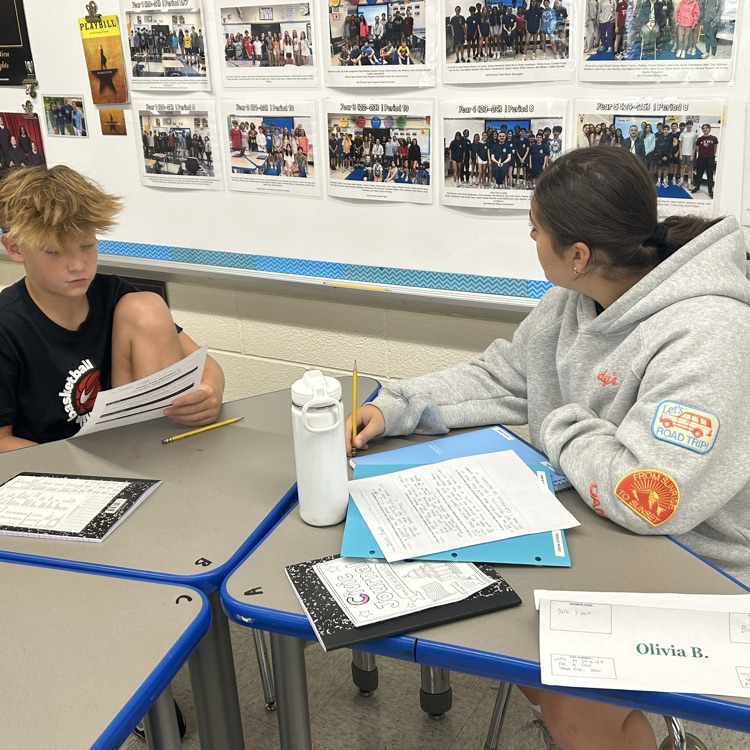 students sharing 