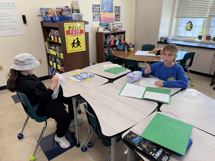 WIN time is all about strengthening the skills each learner needs to succeed as a 4th grader, while using creativity to think in new ways and show what they know! So proud of their hard work!