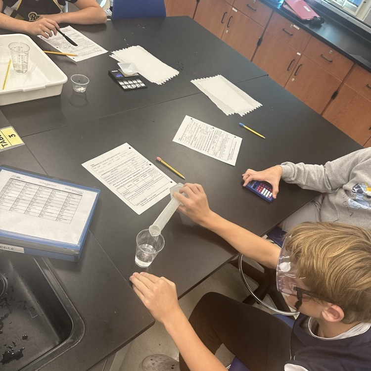 Calculating density!