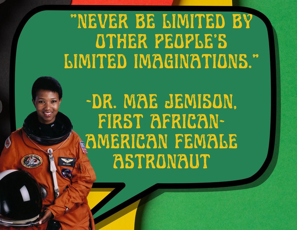 Black History Month Quote- Mae Jemison