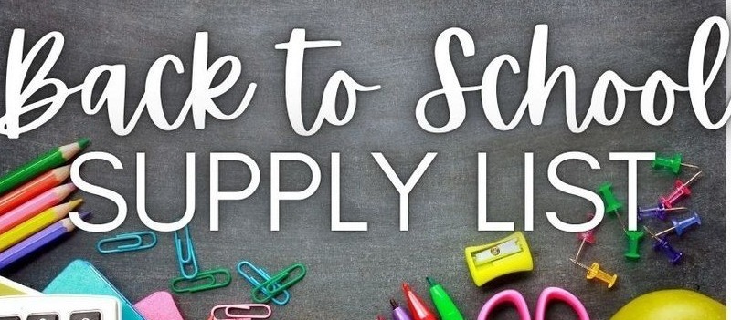 School Supply List 26-27