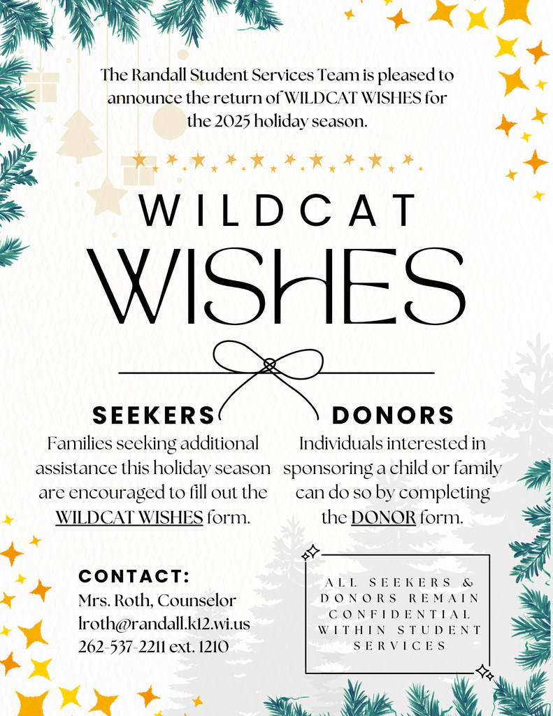 2025-26 WILDCAT WISHES TIME!