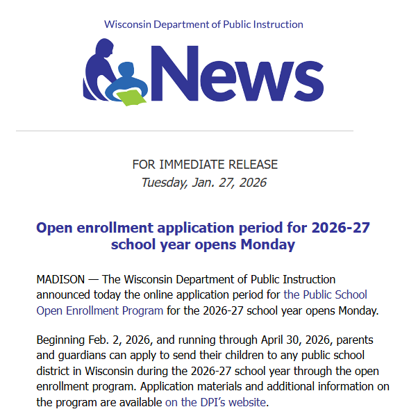 Open Enrollment Window Now Open!
