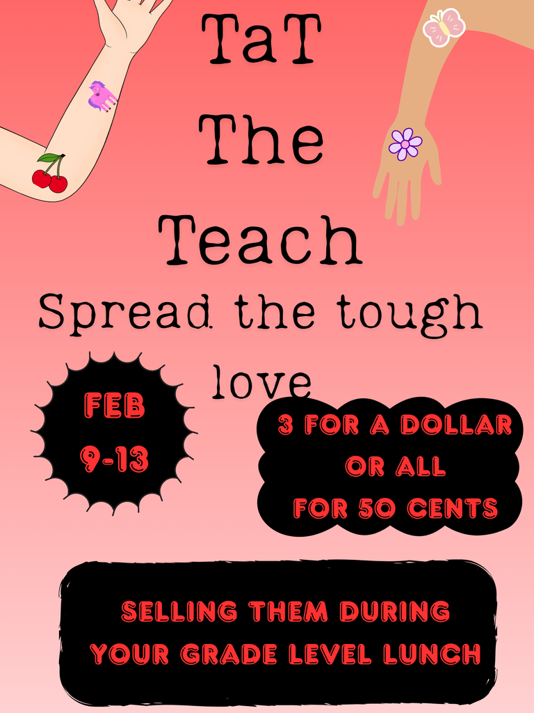 Tat The Teach Week Feb. 9-13