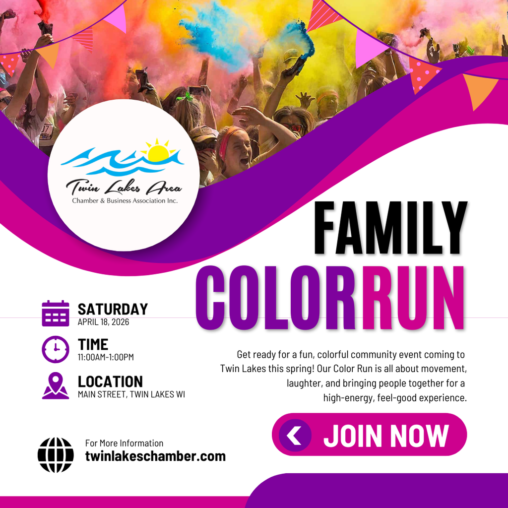 Family ColorRun, Saturday, April 18th