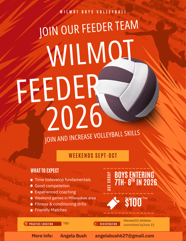 Boys Wilmot Feeder Volleyball 2026