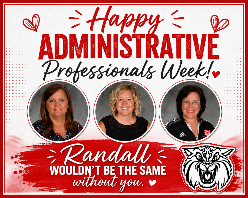 Thank you for being such an important part of Team Randall!
