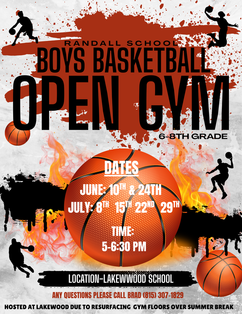 Randall Boys Basketball Open Gym, 6-8th gr.
