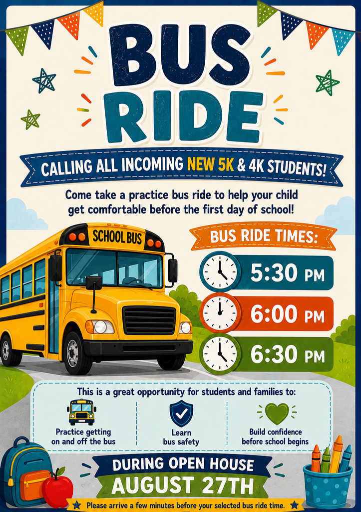 New 5K and 4K Bus Ride on Aug. 27th!