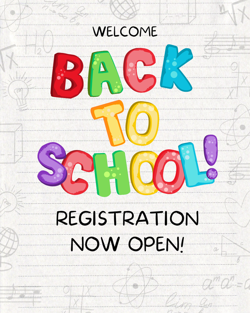 ONLINE REGISTRATION NOW OPEN!