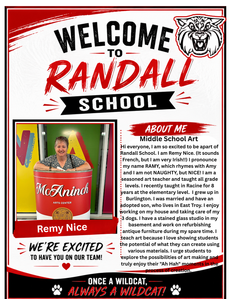 WELCOME MS. NICE!