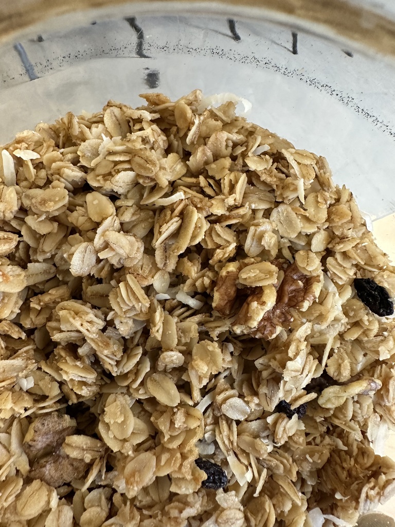 Maple Granola. 