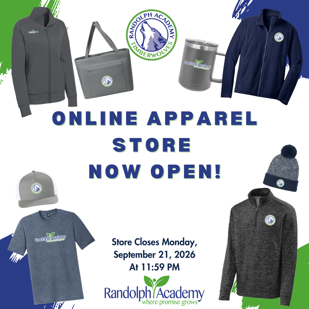RA Online Apparel Store Now Open!