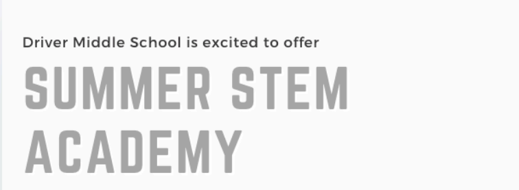 DMS Summer STEM Academy 26-27