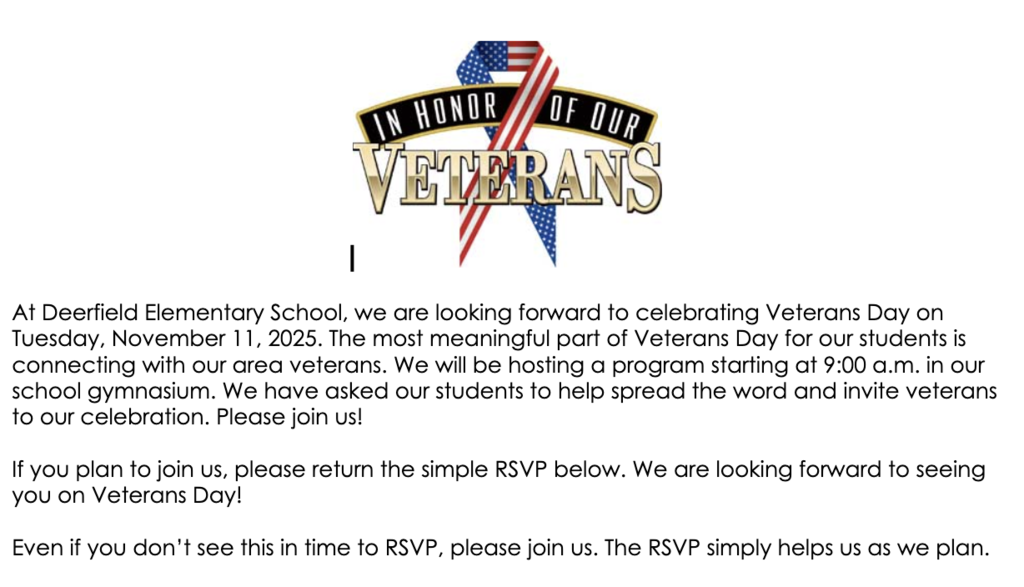 Veterans Day Program