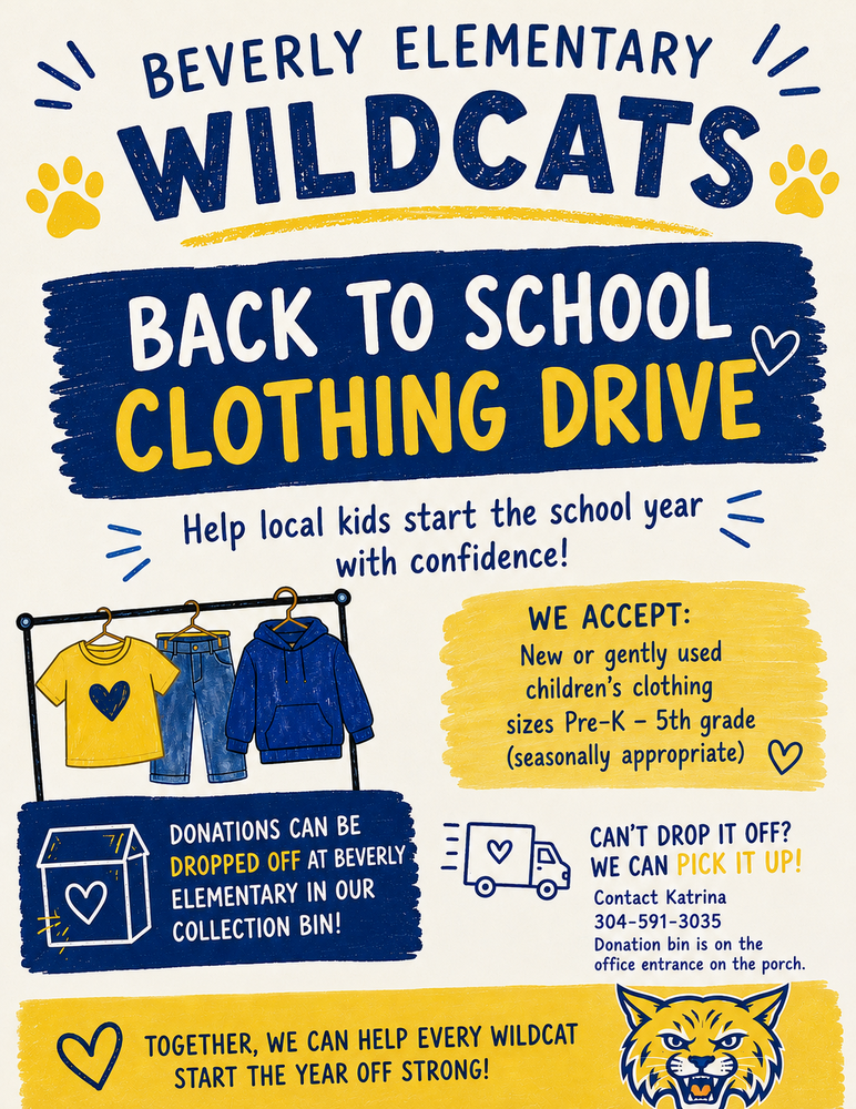 Back to School Clothing Drive