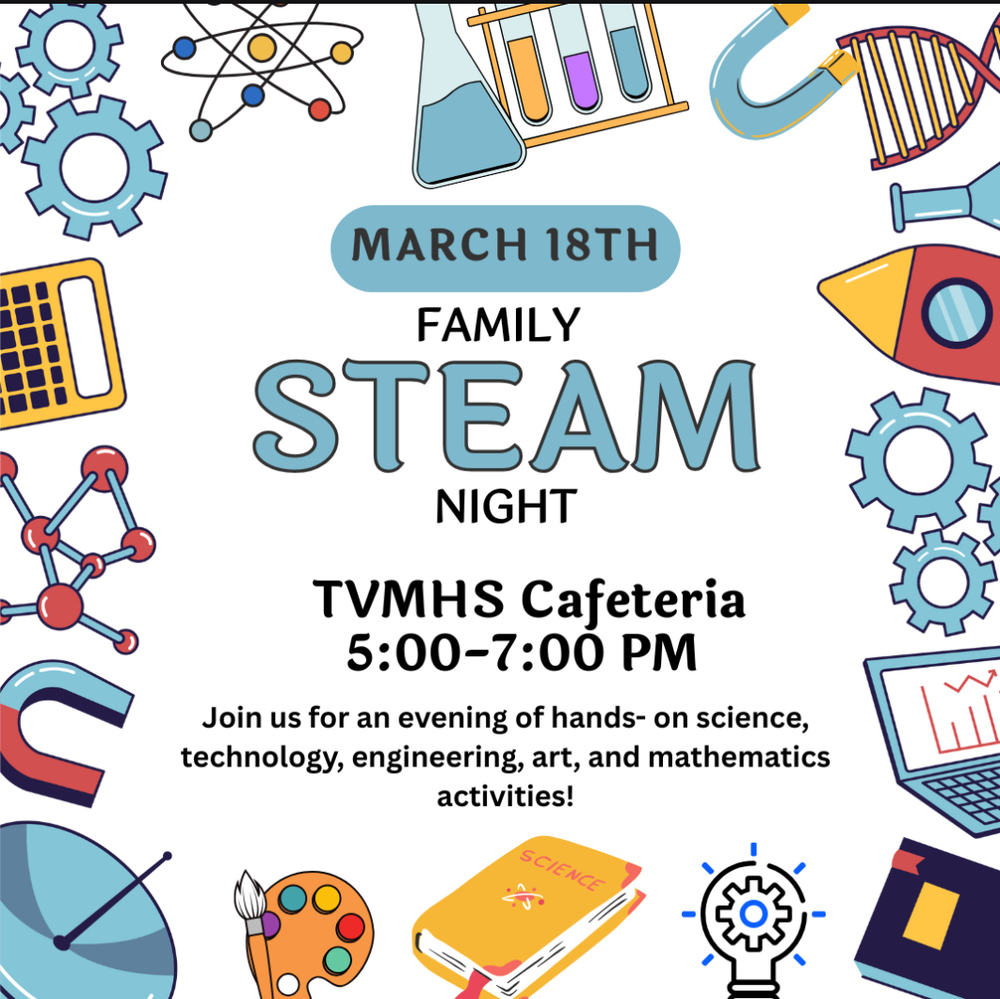 STEAM Night March 18th