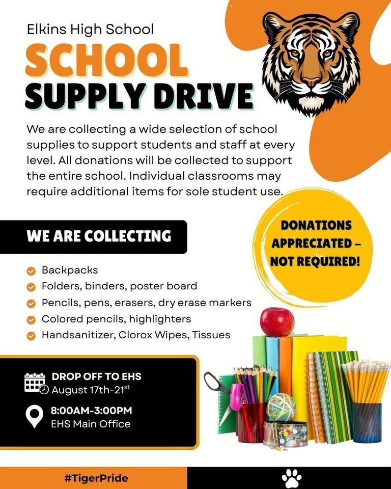 School supply drive 
