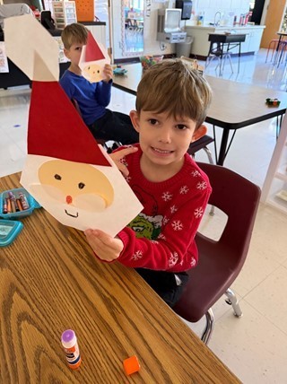 Hopewell Kindergarteners Build Math Skills Through Shape Exploration