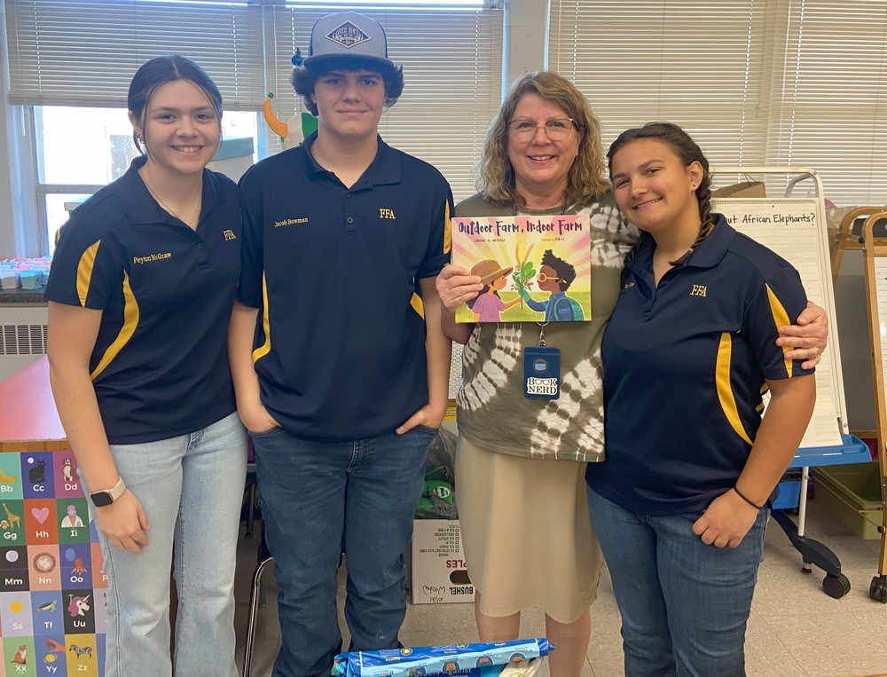 PGHS Ag class visits GCES
