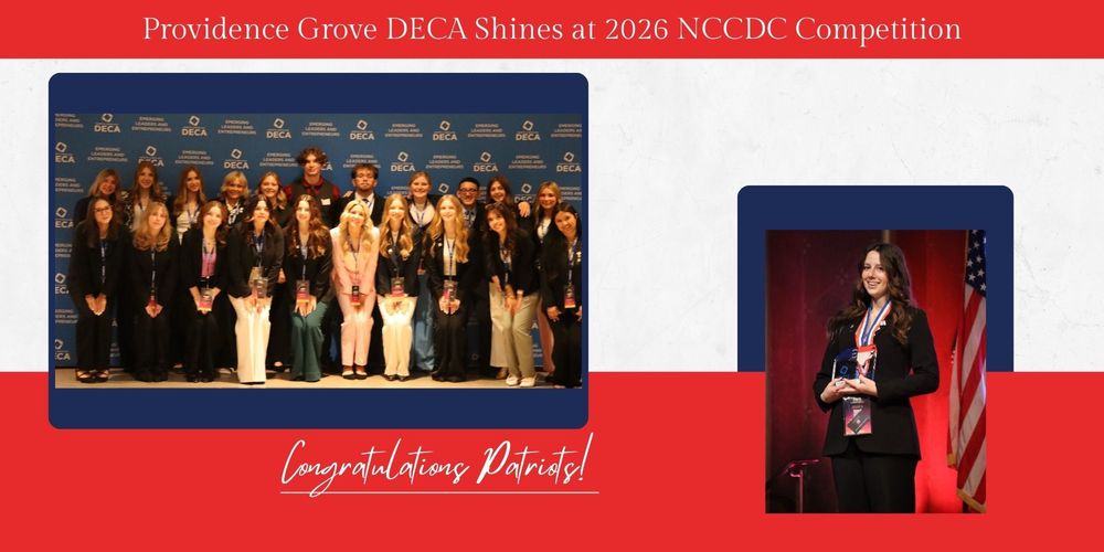 Providence Grove DECA Shines at 2026 NCCDC Competition