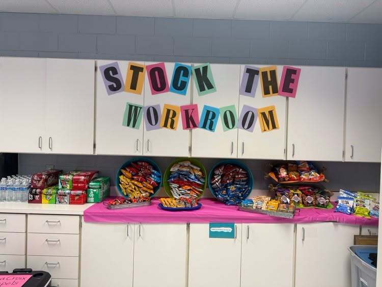 Level Cross Elementary School is kicking off the new school year with a reminder of the incredible support that exists within its school community.  When the school asked families and community partners to help “Stock the Workroom,” the response was overwhelming. Families generously donated refreshing beverages, tasty treats, and other goodies to create a welcoming space where teachers and staff could grab a quick pick-me-up, recharge, and feel appreciated throughout the school day.  While a snack or drink may seem like a small gesture, these thoughtful donations made a BIG difference for the staff at Level Cross Elementary. Each contribution served as a reminder to teachers and staff that their hard work and dedication are noticed and valued.  “We are so grateful to our amazing families and community partners for their generosity and support,” said Level Cross Elementary staff. “Their thoughtfulness helped make our first day back a little brighter and showed our staff just how much our school community cares about them.”  The “Stock the Workroom” effort is a wonderful example of the partnership between families, community members, and the school. It is that spirit of generosity and support that helps make Level Cross Elementary such a special place to learn and work.  A heartfelt thank you goes to all of the families and community partners who contributed. Level Cross Elementary is stronger because of a community that continues to show up for its students and staff!
